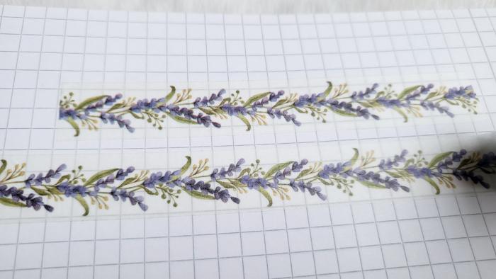 Washi Tape Blumenranke